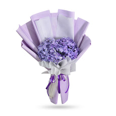 "Pastel Purple" Bouquet With Hydrangea
