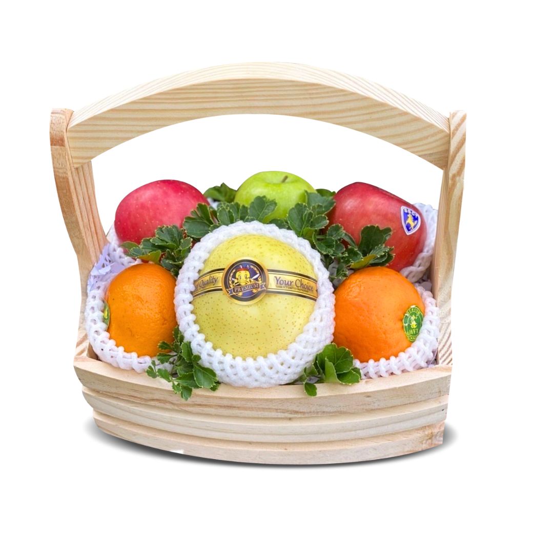 "Wealthy" Basket Of Fruits