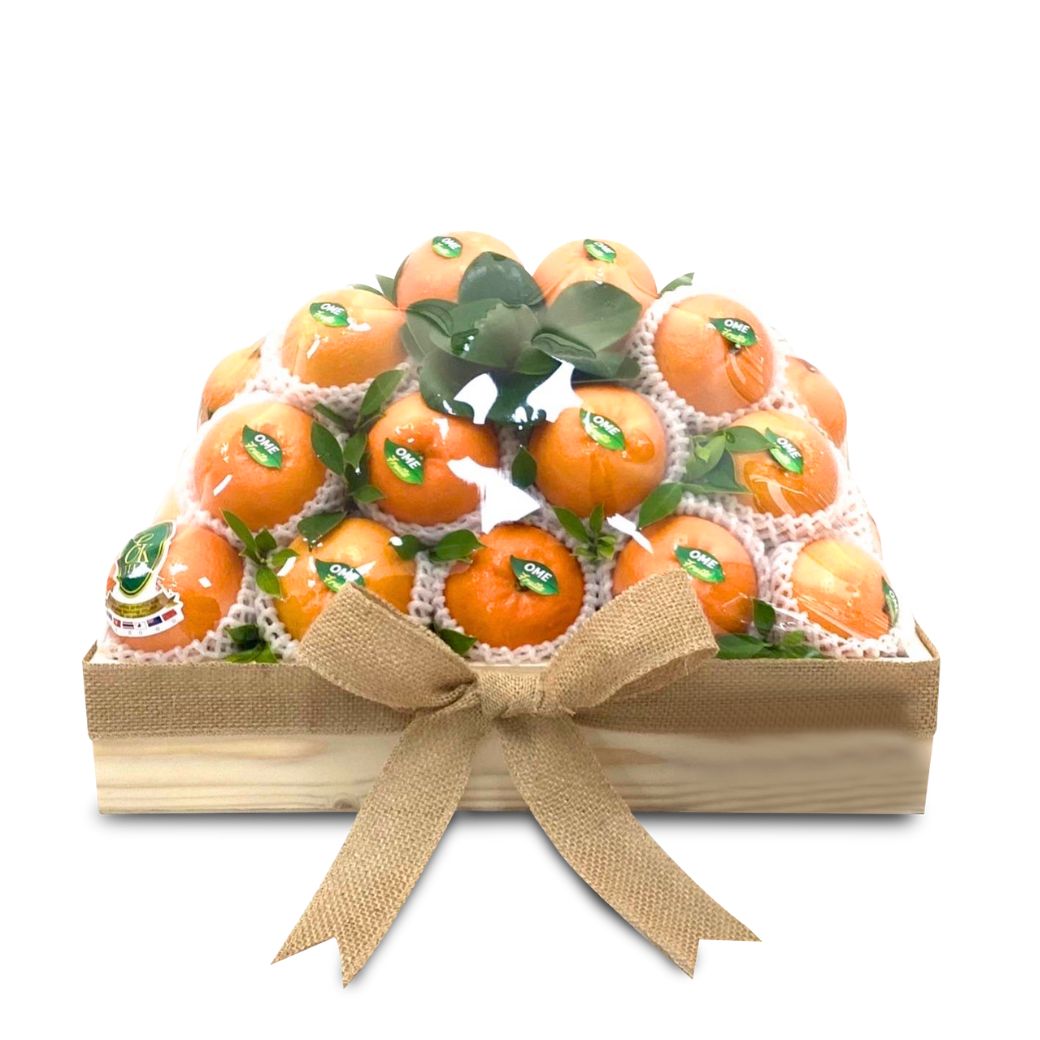 "Gong Xi Fa Cai" Basket Of Oranges