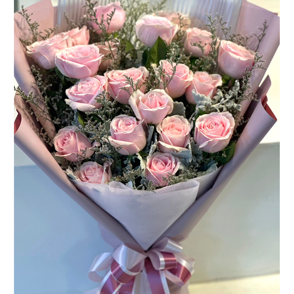 Bouquet Of Dusty Pink Roses - Phuket