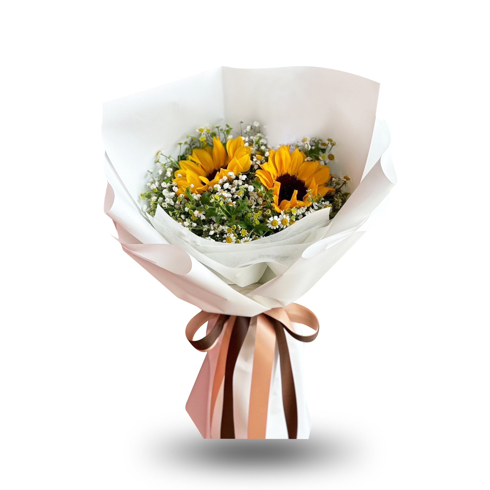 Sweet Bouquet Of Sunflowers mixed with Daisy